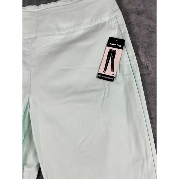 New Directions women’s size 12 mint green cropped pants NWT flaw - Picture 4 of 10